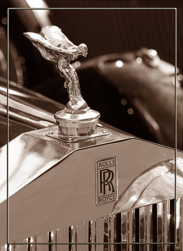 Rolls Poster featuring the photograph Vintage Rolls Royce 1 by Andrew Fare
