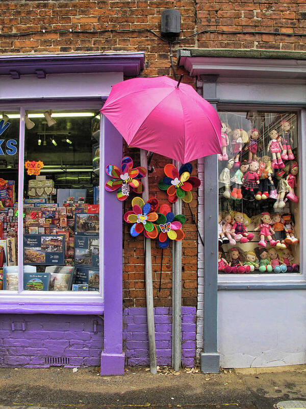 Stores Poster featuring the photograph Wells-next-the-Sea Gift Shops by Helaine Cummins