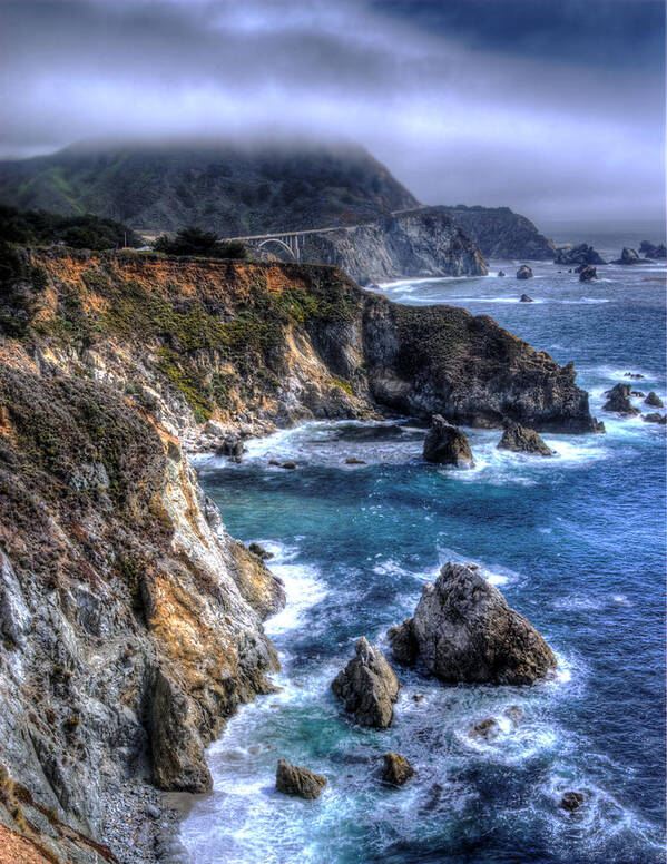 Big Sur Poster featuring the photograph Big Sur #1 by Anthony Citro
