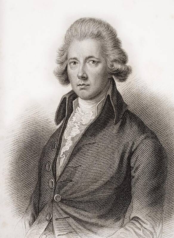 19th Nineteenth Poster featuring the drawing William Pitt, The Younger, 1759-1806 #1 by Vintage Design Pics