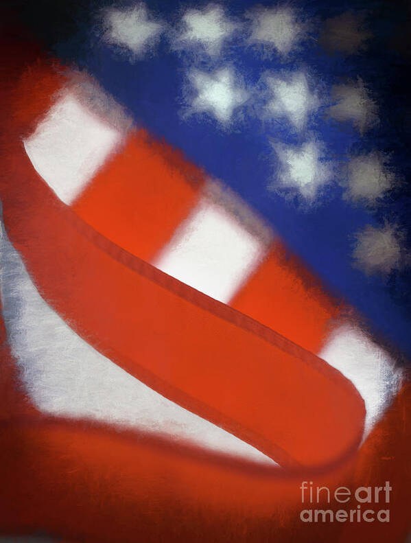 Flag Poster featuring the photograph American Flag by George Robinson