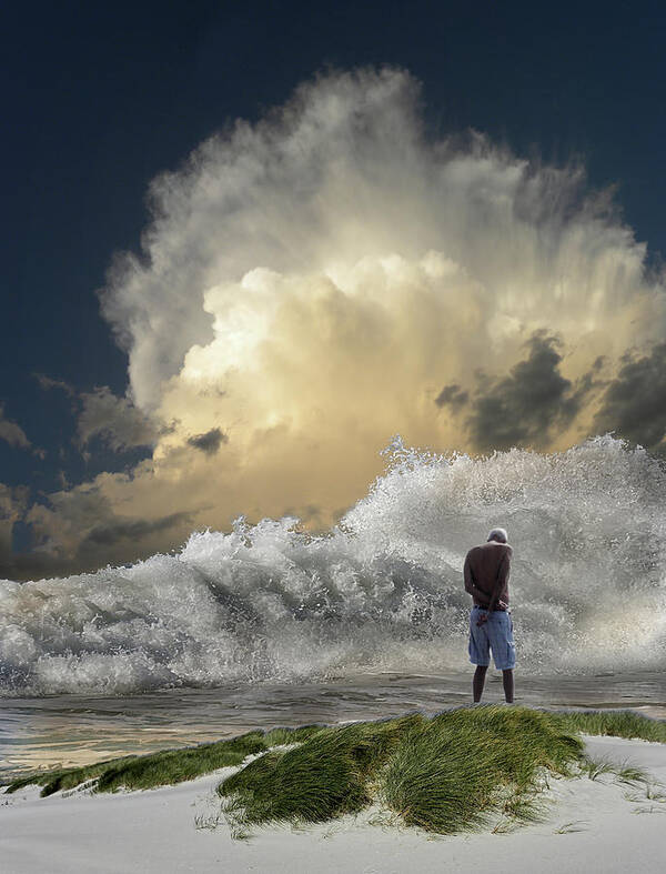 Ocean Poster featuring the photograph 4457 by Peter Holme III