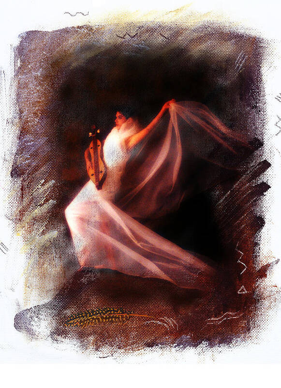 Angel Poster featuring the photograph Ballet Angel by David Chasey