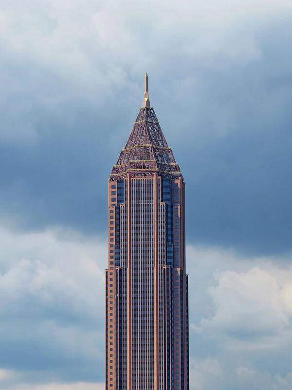 Atlanta Poster featuring the photograph Bank of America Plaza by Connor Beekman