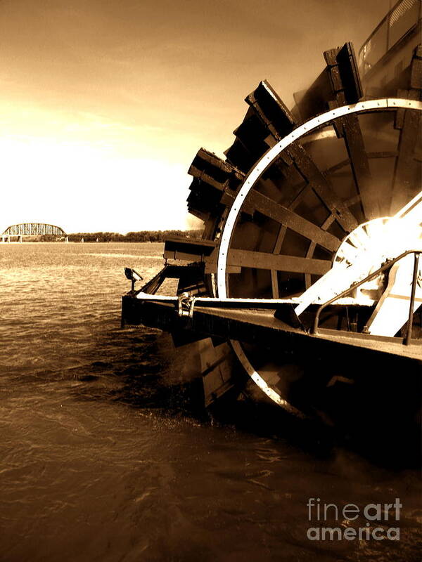 Belle Of Louisville Poster featuring the photograph Belle of Louisville by Cat Rondeau