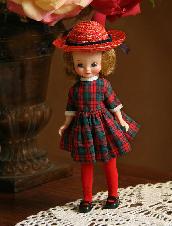 Betsy Poster featuring the photograph Betsy Doll by Marna Edwards Flavell