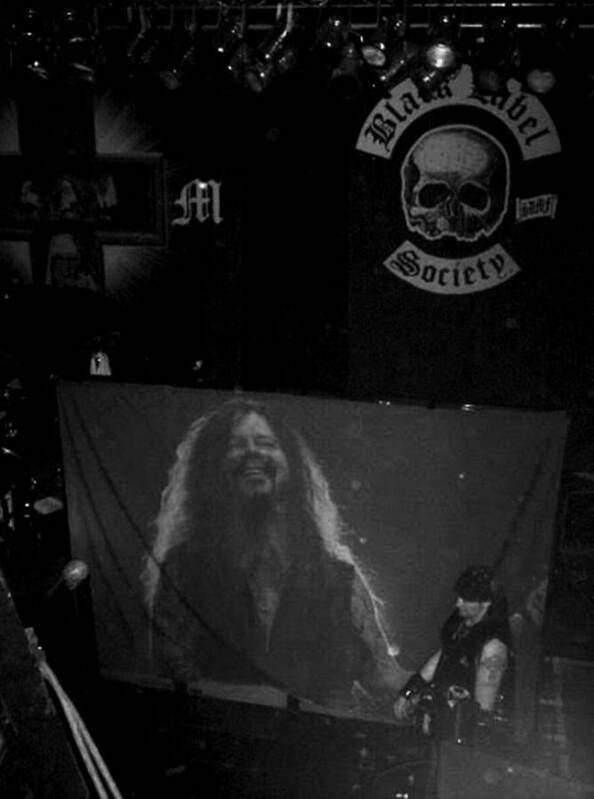 Black Label Society Poster featuring the photograph Black Label Dimebag by Samantha Lusby