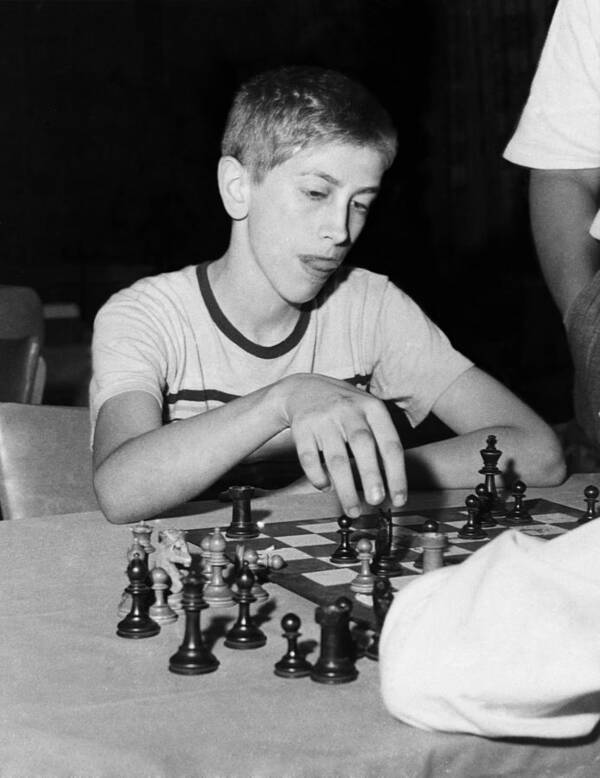 1950s Portraits Poster featuring the photograph Bobby Fischer, Circa 1957 by Everett