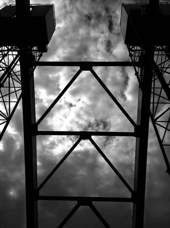 Bridge Poster featuring the photograph Bridge Under Construction by Tania Lampropoulou