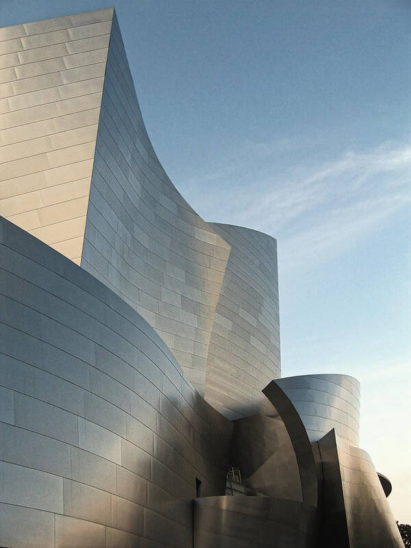 Disney Poster featuring the photograph Concert hall, Los Angeles 2004 by Chris Honeyman