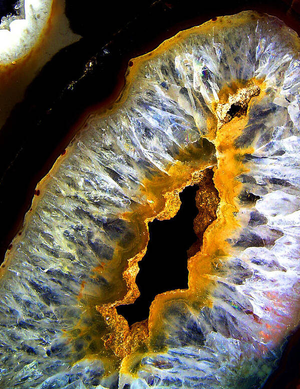 Mineral Poster featuring the photograph Core by Lynda Lehmann