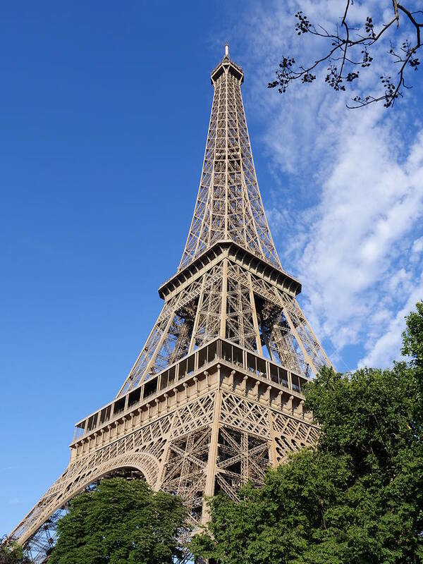 Richard Reeve Poster featuring the photograph Eiffel Tower by Richard Reeve
