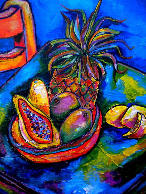 Fruit Poster featuring the painting Fruitful by Patti Schermerhorn