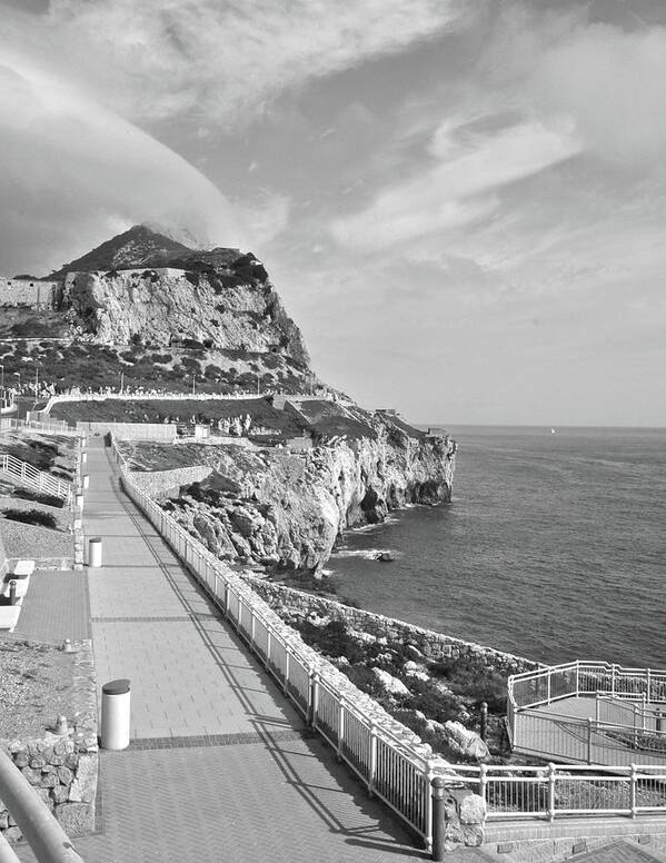 Gibraltar Rock Poster featuring the photograph Gibraltar Rock by Matt MacMillan