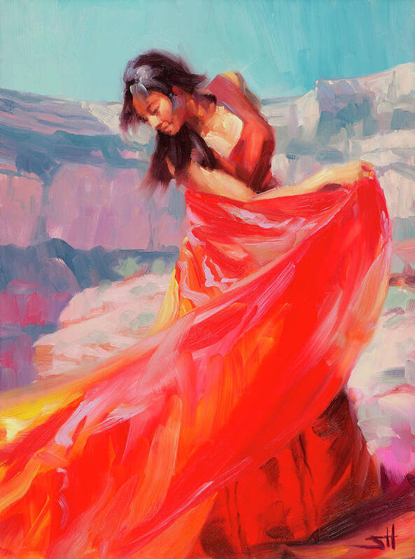 Southwest Poster featuring the painting Jubilee by Steve Henderson