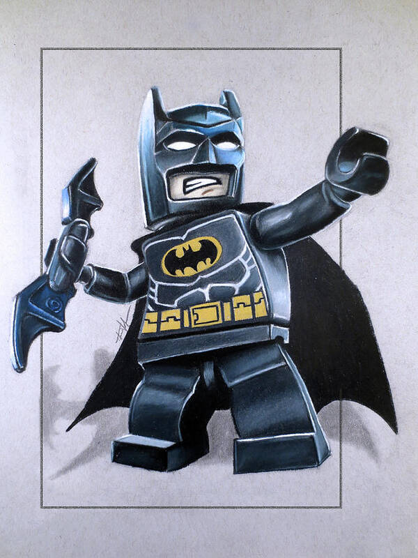 Lego Batman Poster by Thomas Volpe - Fine Art America