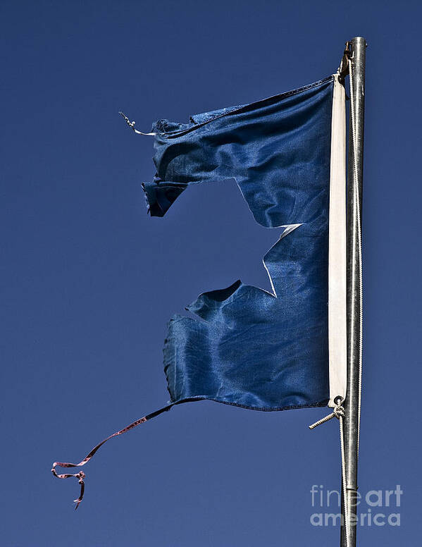 Flag Poster featuring the photograph Lone Star by Tim Hightower