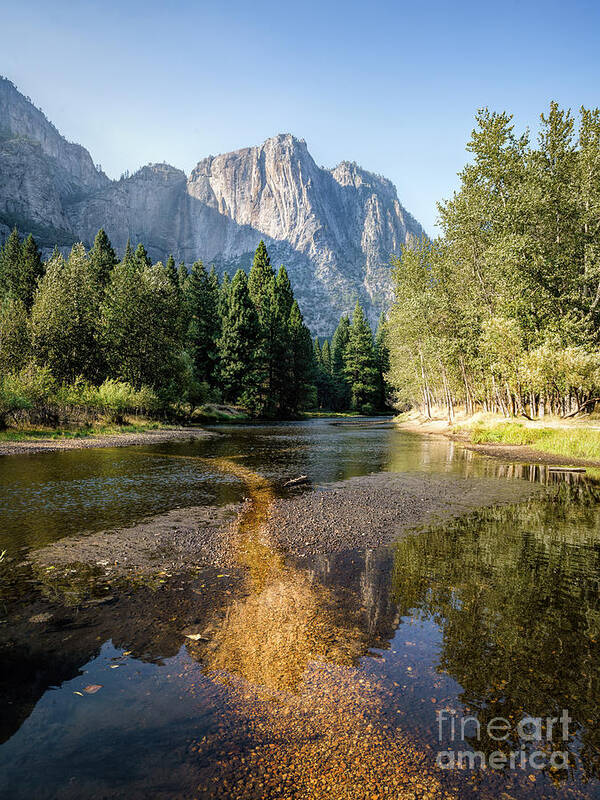 Yosemite Poster featuring the photograph Merced River Yosemite by Daniel Heine