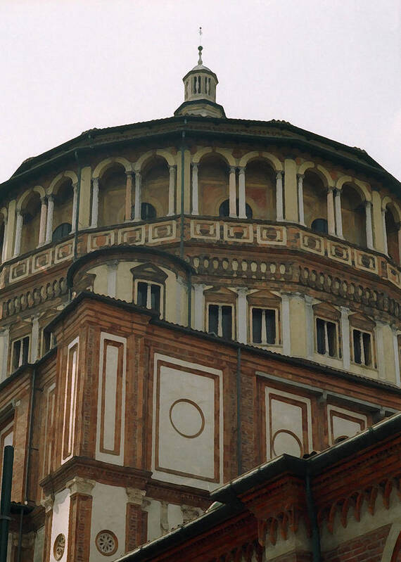 Italy Poster featuring the photograph Milan Church by John Vincent Palozzi