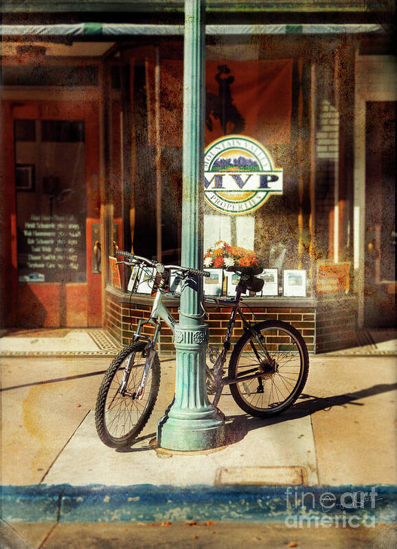 Bicycle Poster featuring the photograph MVP Laramie Bicycle by Craig J Satterlee