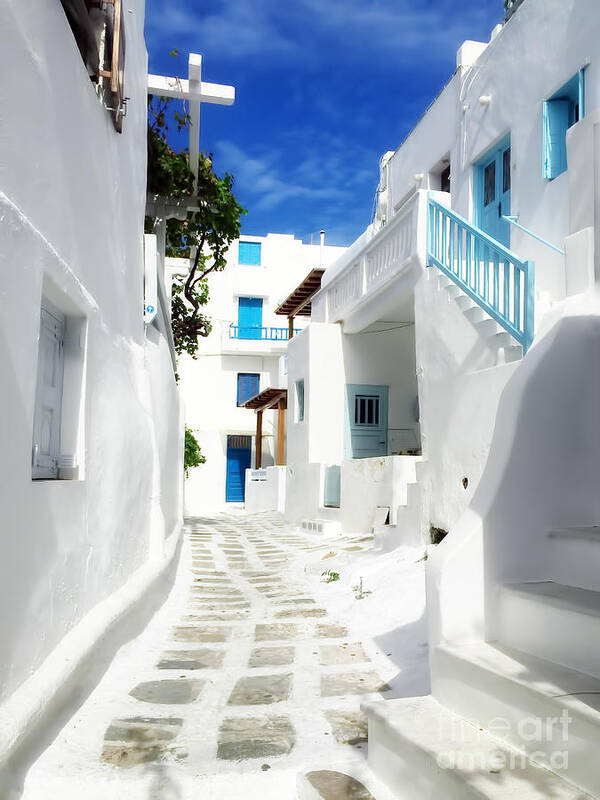 Mykonos Poster featuring the photograph Mykonos by HD Connelly