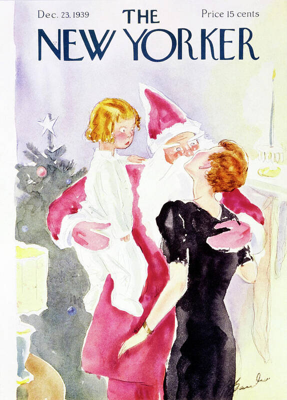 Child Poster featuring the painting New Yorker December 23 1939 by Perry Barlow
