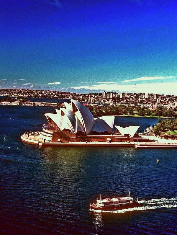 Opera House Poster featuring the photograph Opera House Sydney Austalia by Gary Wonning