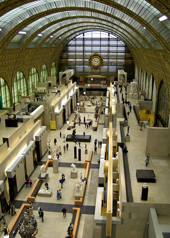 Museum Poster featuring the photograph Orsay Museum by Mark Currier