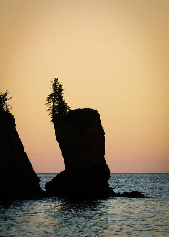 Sunrise Poster featuring the photograph Shovel Point on Lake Superior by Hermes Fine Art