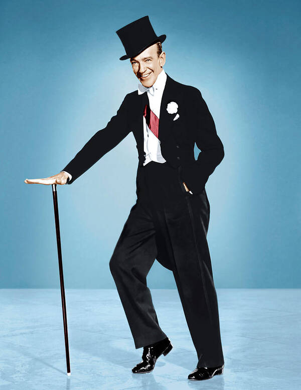 1950s Portraits Poster featuring the photograph Silk Stockings, Fred Astaire, 1957 by Everett