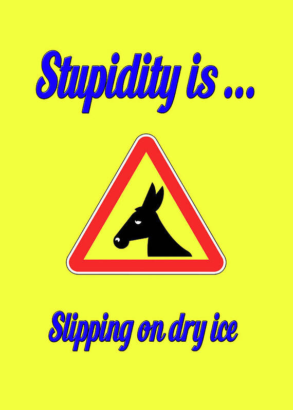 Bigstock Donkey 171252860 Poster featuring the digital art Slippping BigStock Donkey 171252860 by Mitchell Watrous