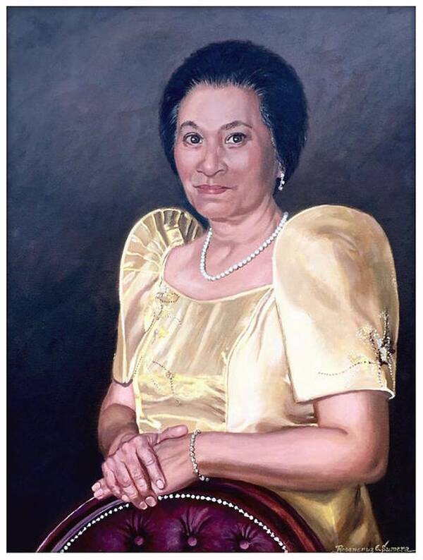 Portrait Oil On Canvas; Portraiture; Oil Portrait; Portrait Painting; Figure Painting; Figurative Arts; Poster featuring the painting Sonia by Rosencruz Sumera