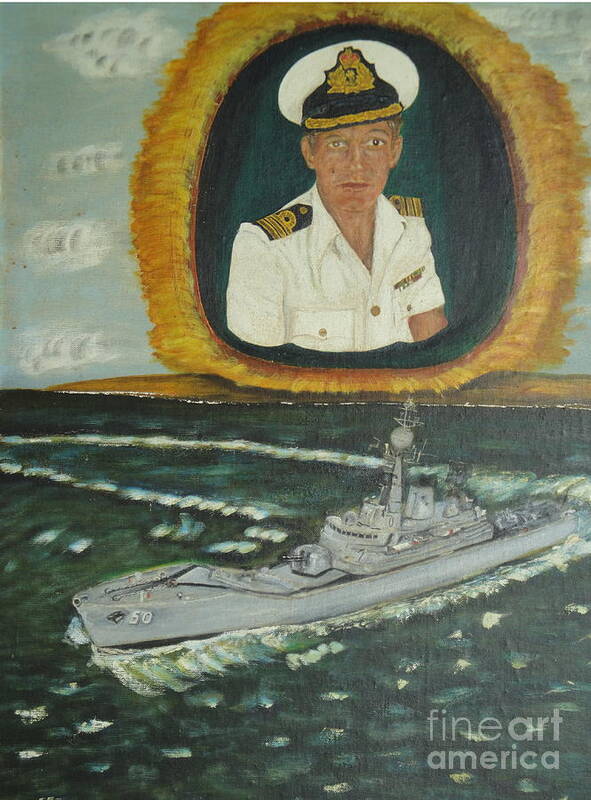 Royal Australian Navy Poster featuring the painting Spirit of Swan by Neil Trapp