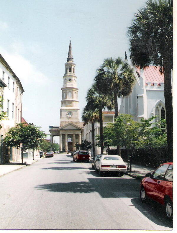 Charleston Poster featuring the photograph St Phillips Church Charleston by Felix Turner