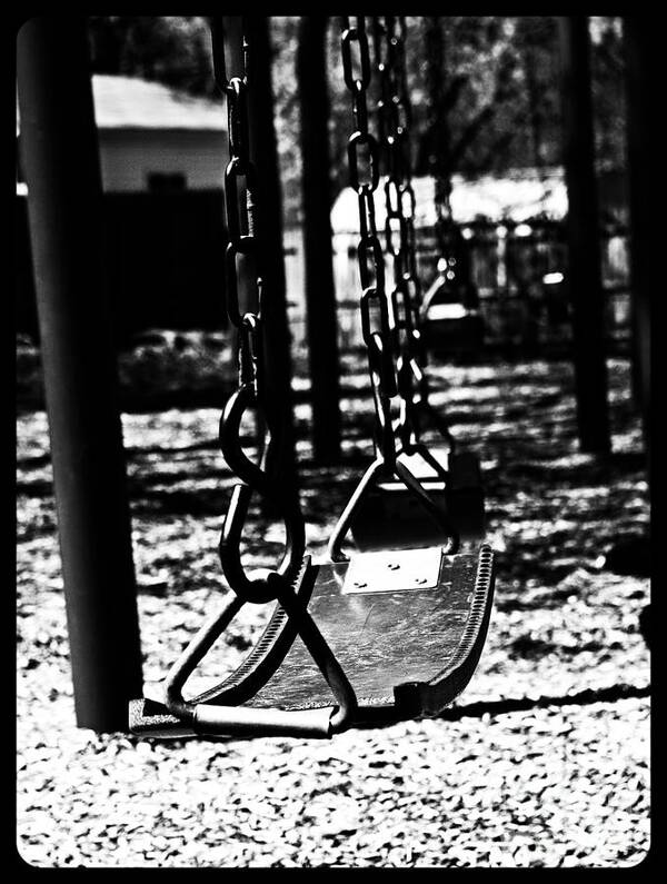 Swing Set Illinois Poster featuring the photograph Swing by Frank J Casella