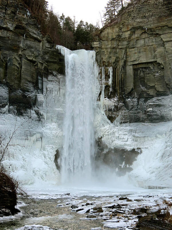 Taughannock Poster featuring the photograph Taughannock Falls by Azthet Photography