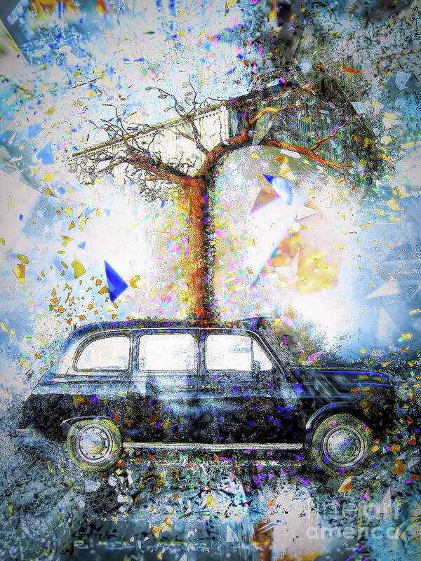 Sevenstyles Poster featuring the photograph Taxi Tree by Jack Torcello
