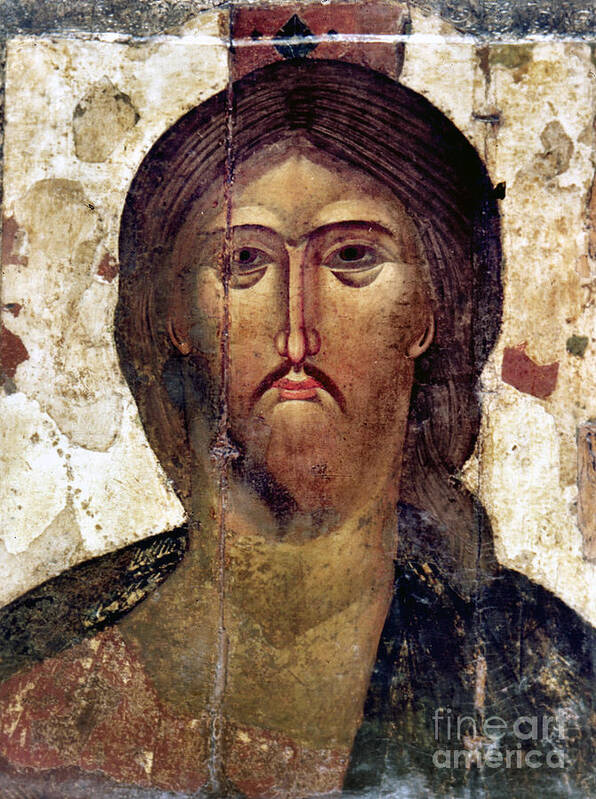 14th Century Poster featuring the photograph The Savior by Granger