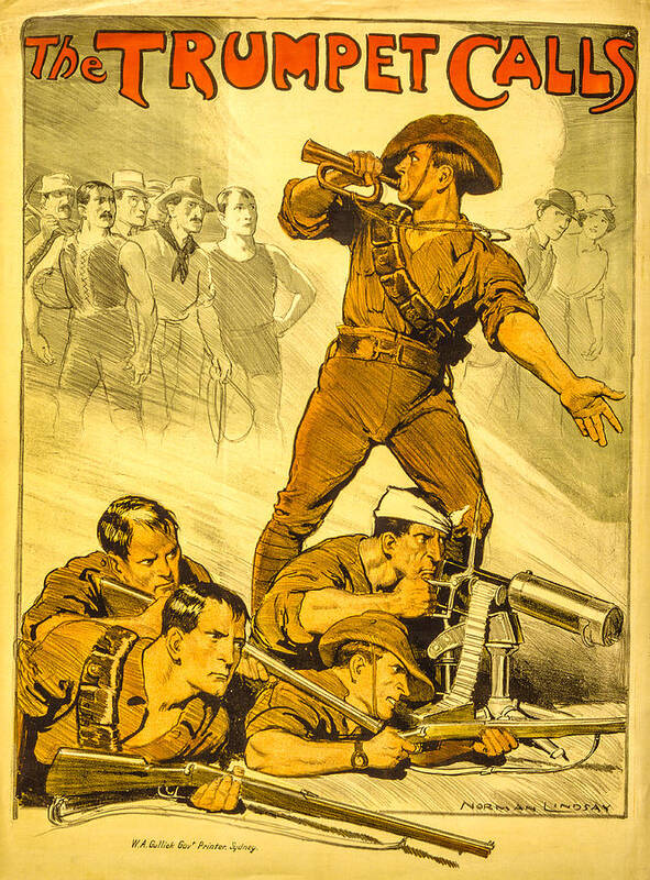 Americana Poster featuring the photograph The Trumpet Calls by David Letts