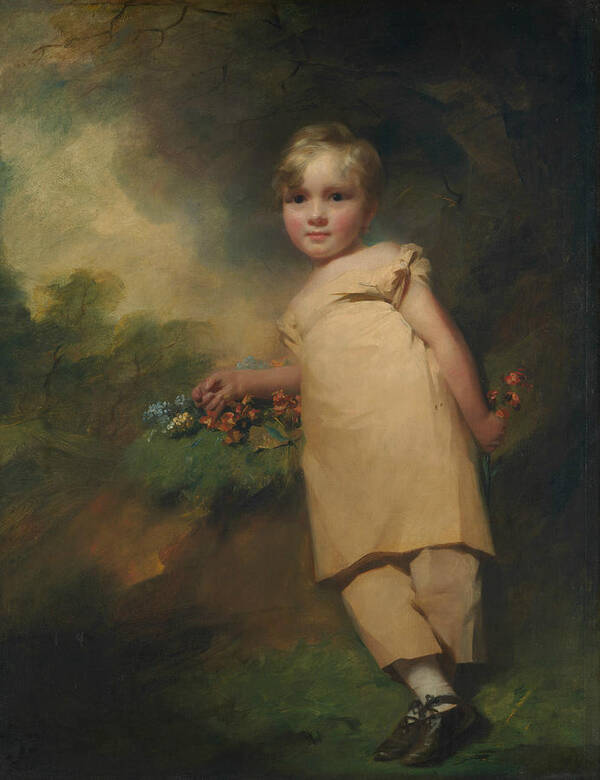 Scottish Art Poster featuring the painting William Scott-Elliot of Arkleton by Henry Raeburn