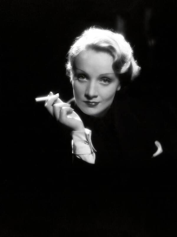 Marlene Dietrich Poster featuring the photograph Marlene Dietrich . #16 by Album
