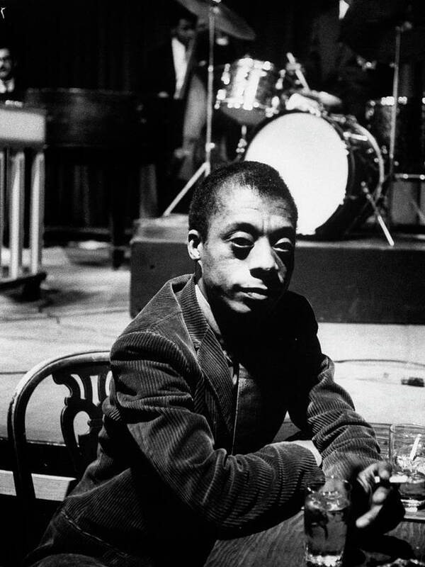 James Baldwin Poster featuring the photograph James Baldwin #4 by Carl Mydans