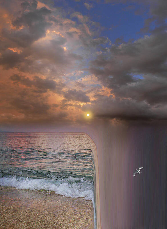 Ocean Poster featuring the photograph 4923 by Peter Holme III