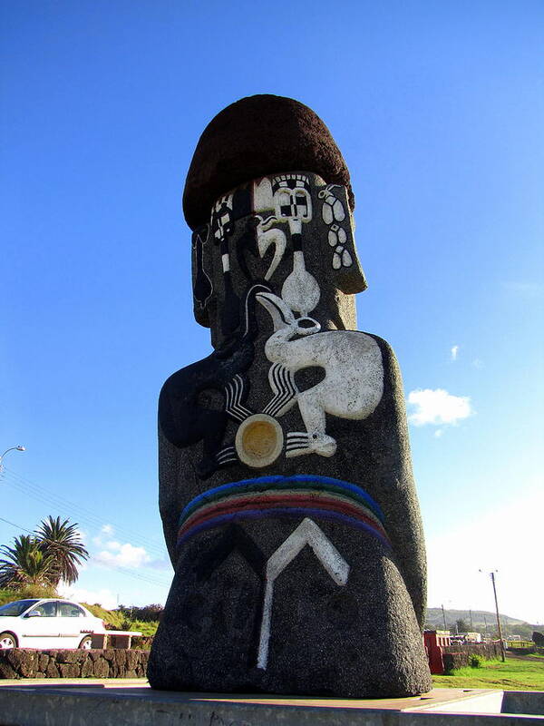 Easter Island Chile Poster featuring the photograph Easter Island Chile #51 by Paul James Bannerman