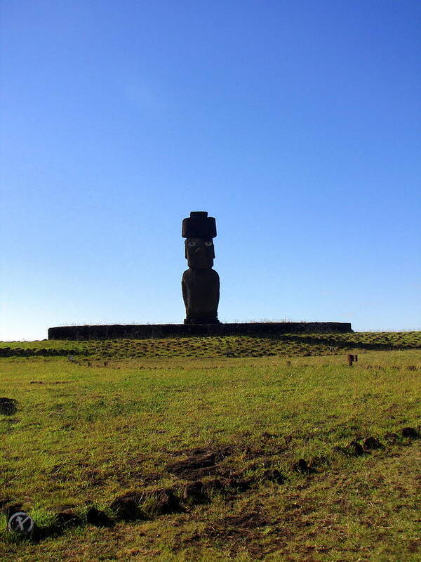Easter Island Chile Poster featuring the photograph Easter Island Chile #73 by Paul James Bannerman