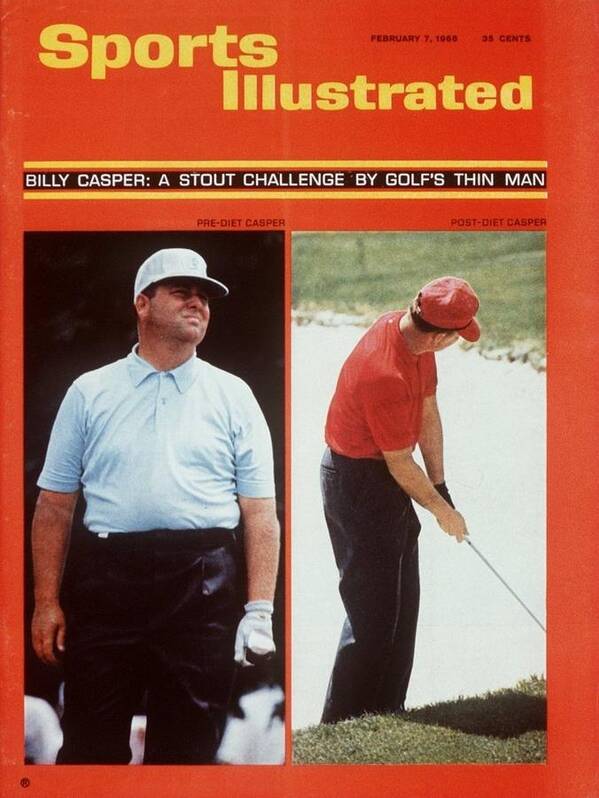 Bethesda Poster featuring the photograph Billy Casper, Golf Sports Illustrated Cover by Sports Illustrated