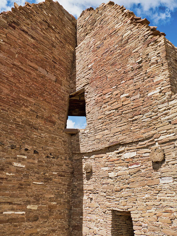 Pueblo Cultures Poster featuring the photograph Chaco Canyon 2, New Mexico by Segura Shaw Photography
