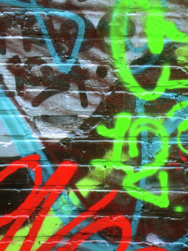 Ryan Hopkins Poster featuring the photograph Charm City Graffiti III by Ryan Hopkins