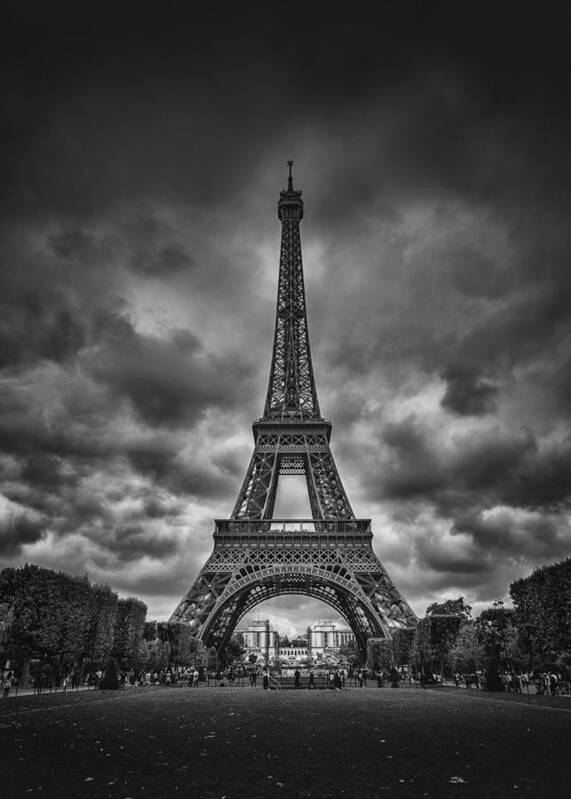 France Poster featuring the photograph Eiffel by Juan Pablo De Miguel