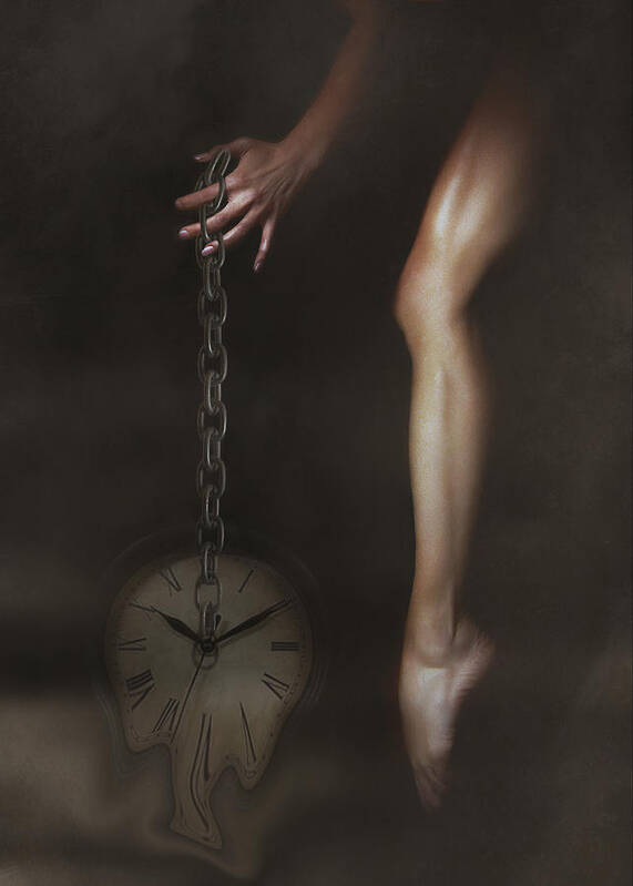 Time Poster featuring the photograph Equilibrium (2) by Adela Lia Rusu